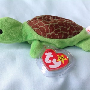 Speedy Beanie Baby Ty Turtle Beanie Baby 1993 Speedy the Turtle Style #4030 Now Retired