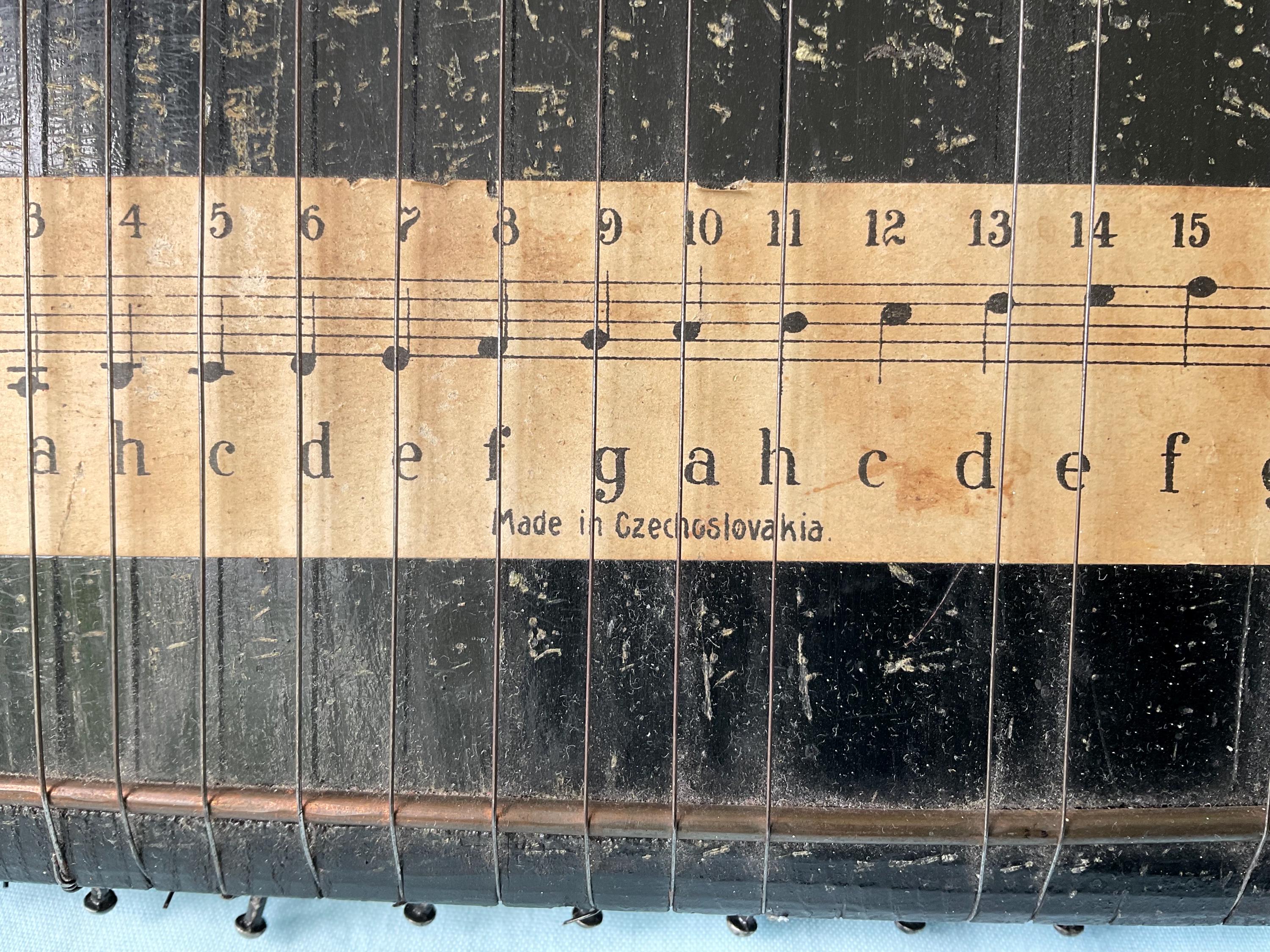 Zither Made in Czechoslovakia - Etsy