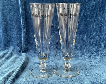 Bier Pilsener 2er Set Mosler Rathskeller Heineken Holland Bierglas