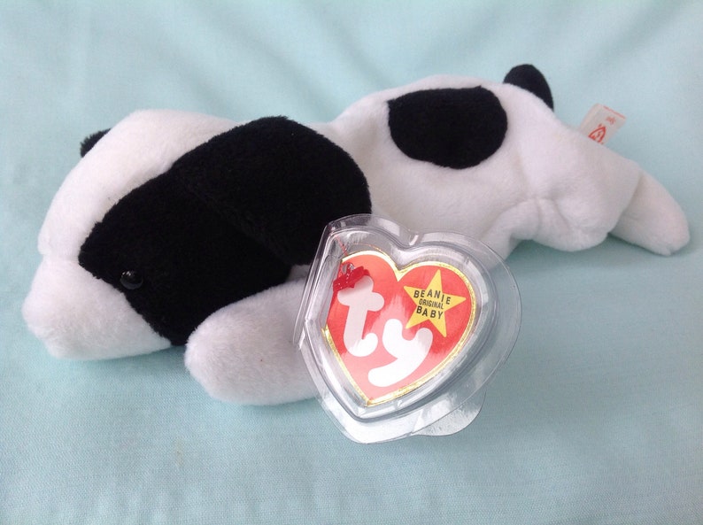 Ty Beanie Baby Spot 1993 Retired Spot The Dog Beanie Baby Etsy