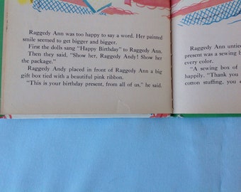 Raggedy Ann Book Raggedy Andy's Surprise 1953 by Johnny Gruelle