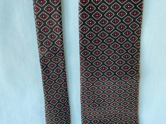 Stafford Necktie Deep Gray with Red Man's Tie - image 4
