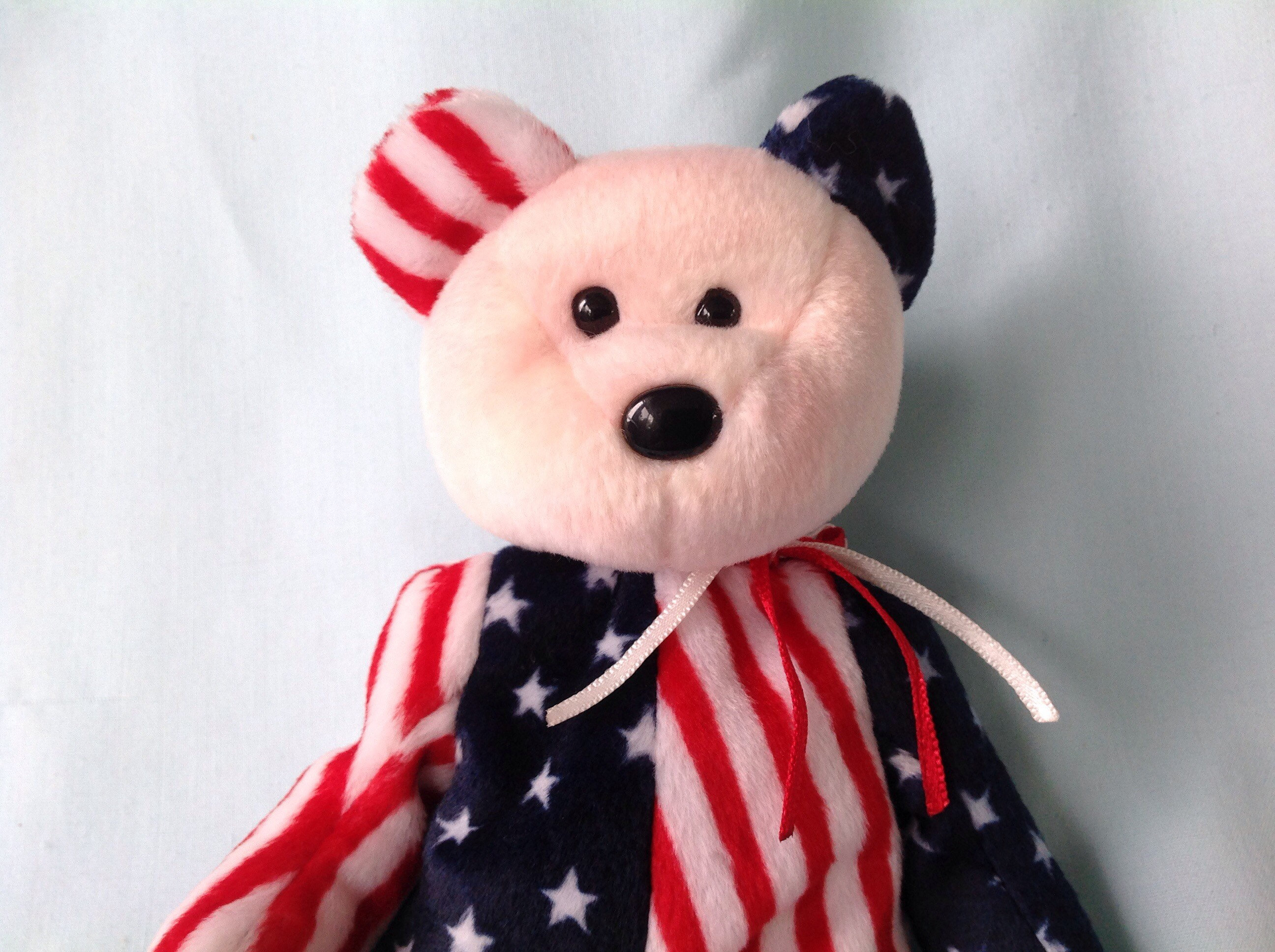 Spangle Beanie Baby Ty Spangle Pink Face Beanie Babies Etsy UK