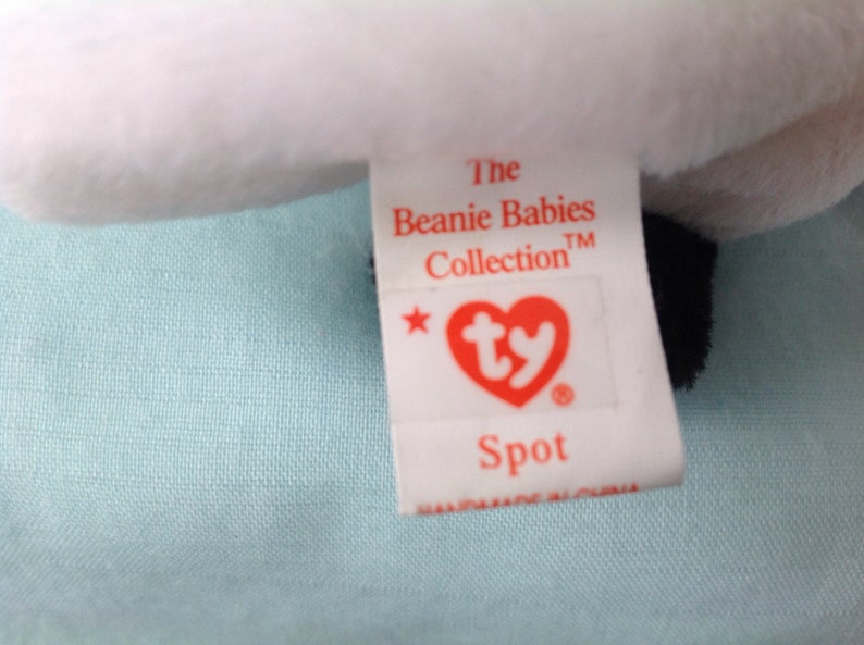 Ty Beanie Baby Spot 1993 Retired Spot The Dog Beanie Baby | Etsy