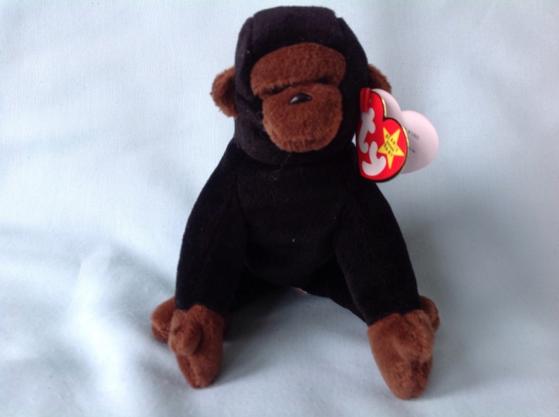 Congo Beanie Baby Ty Gorilla Beanie Baby Retired Ty - Etsy