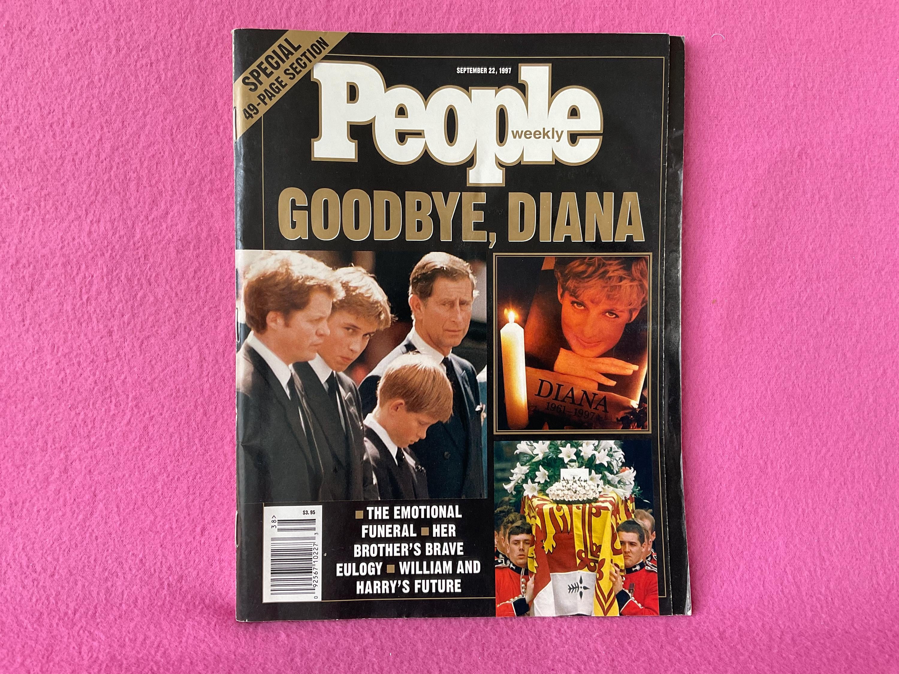 Goodbye, Diana People Magazine September 22, 1997 Death of a