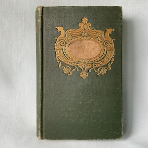 Lucile Book by Owen Meredith publishers Frederick A. Stokes Company 1895 Antique Book Antiquarian