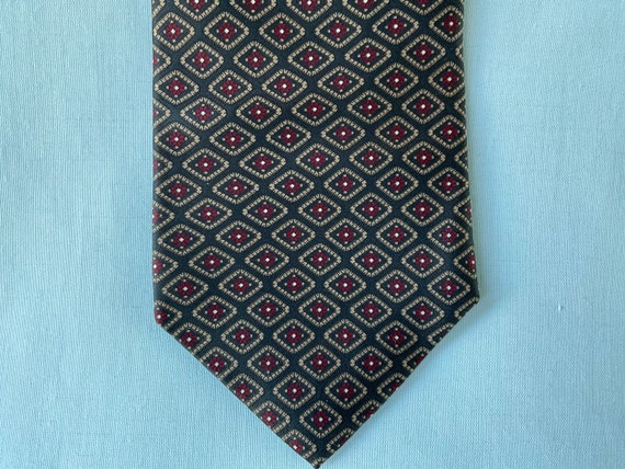 Stafford Necktie Deep Gray with Red Man's Tie - image 1