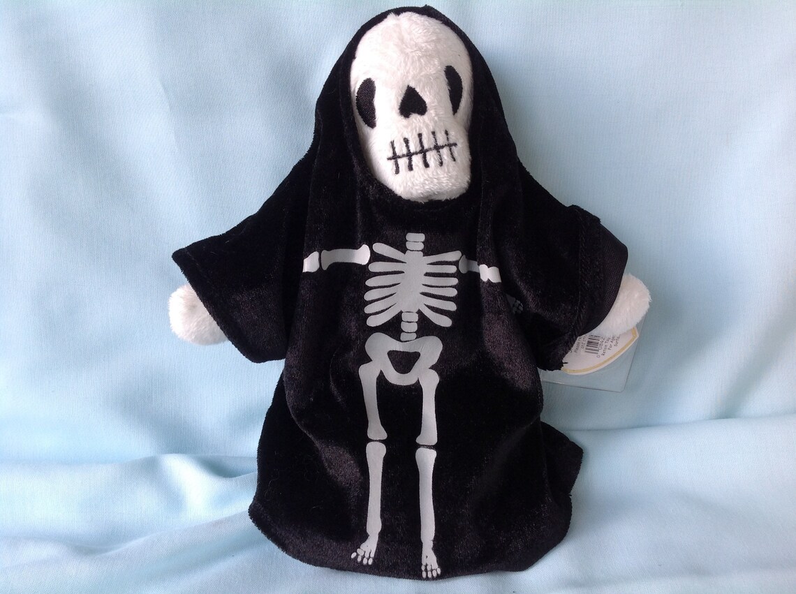 Creepers Beanie Baby 2000 Ty Skeleton beanie Baby Retired Etsy