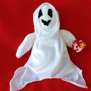 Sheets Beanie Baby Ty Ghost Beanie Baby Halloween Ghost Beanie Baby 1999