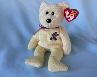 Mother Beanie Baby Ty Yellow Retired Beanie Baby Mother