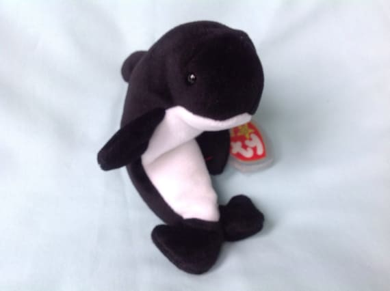 whale beanie baby