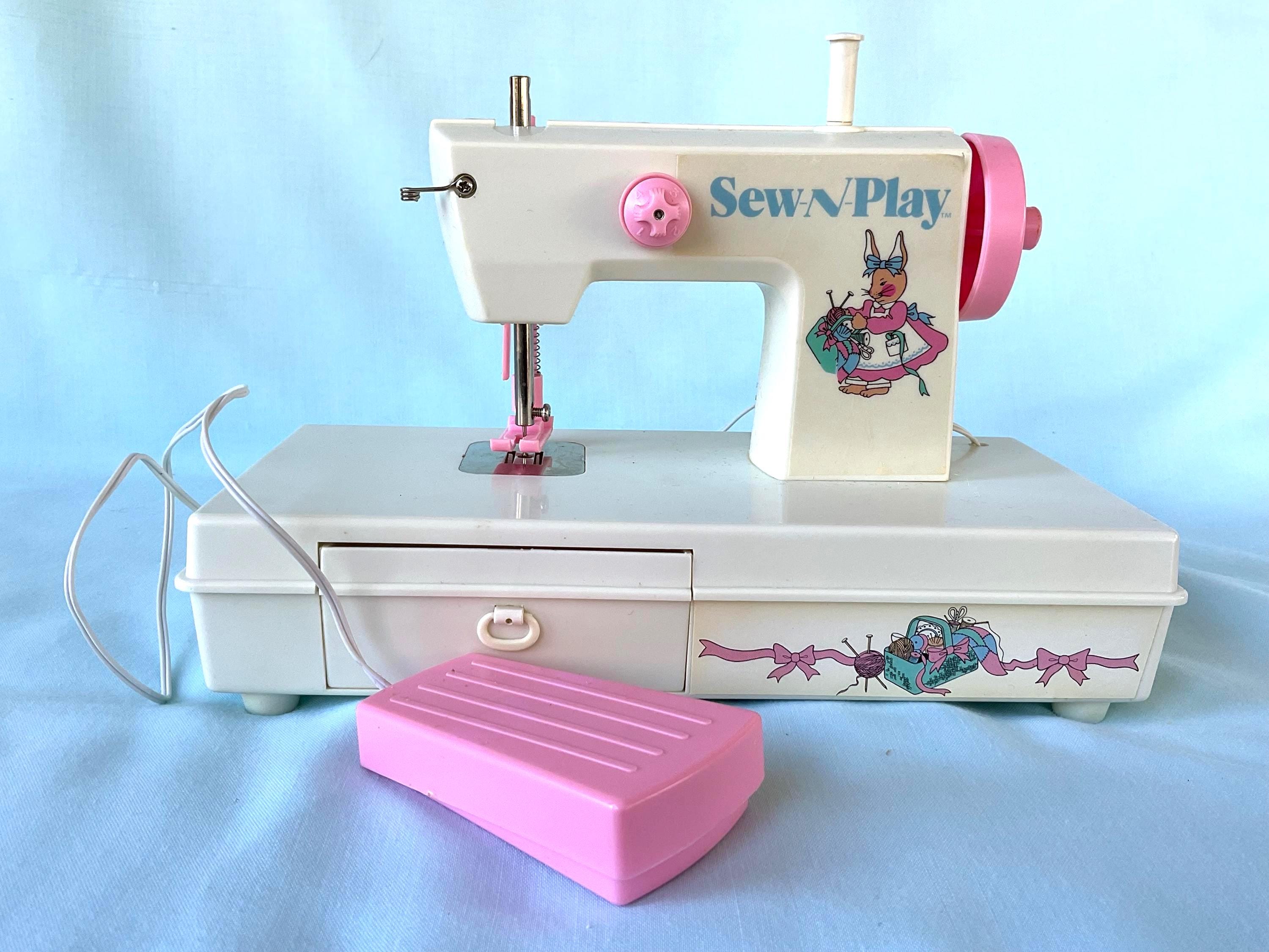 Bunny Tales Toy Sewing Machine 1991 Sew-n-play - Etsy