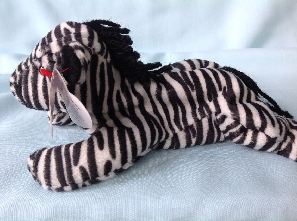 Ziggy Ty Beanie Baby Zebra 1995 Ziggy Style 4063 Ziggy the Etsy UK