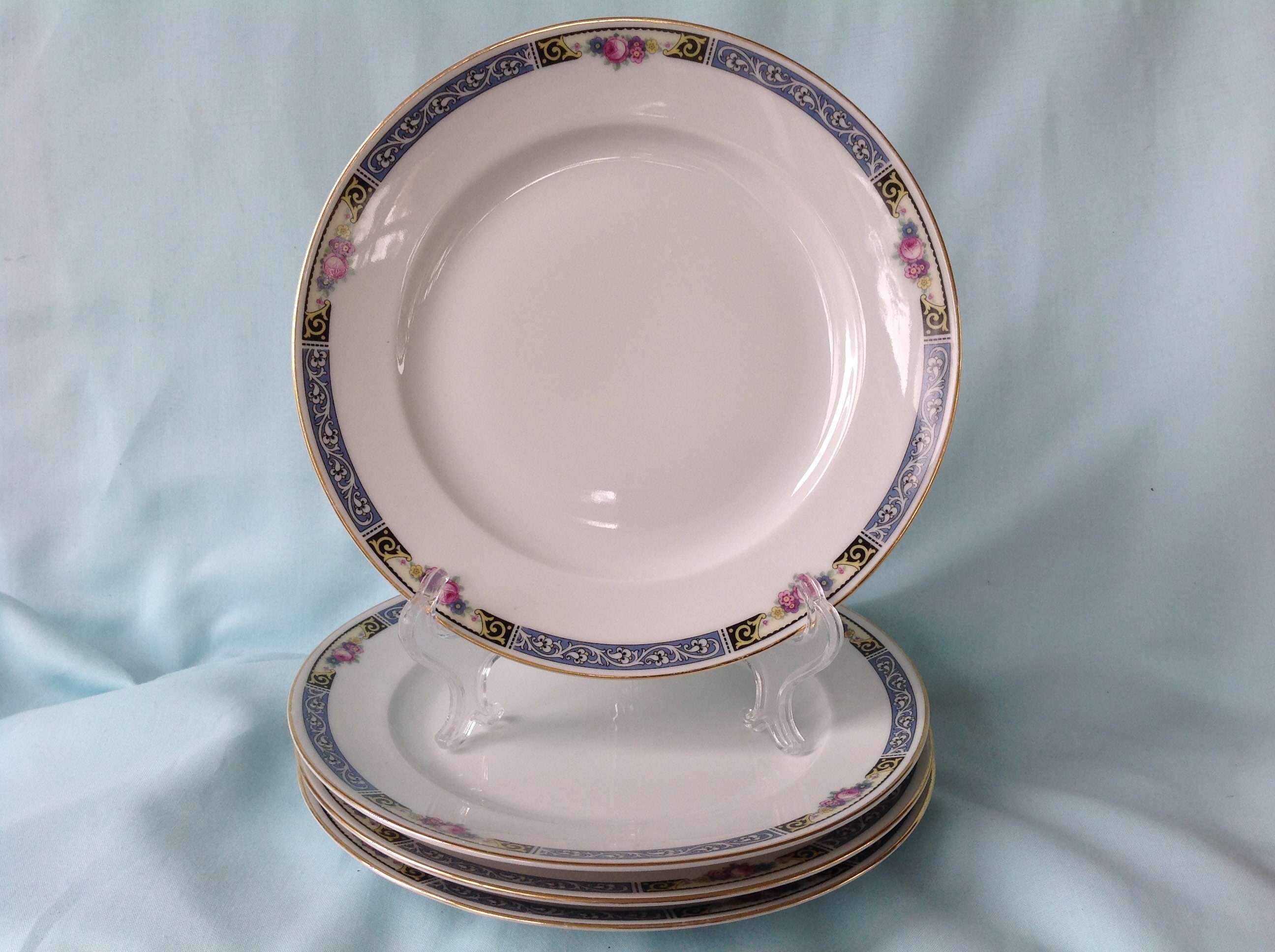 Thomas China 9 Plates Windsor Bavaria Germany 4 Plates Etsy UK