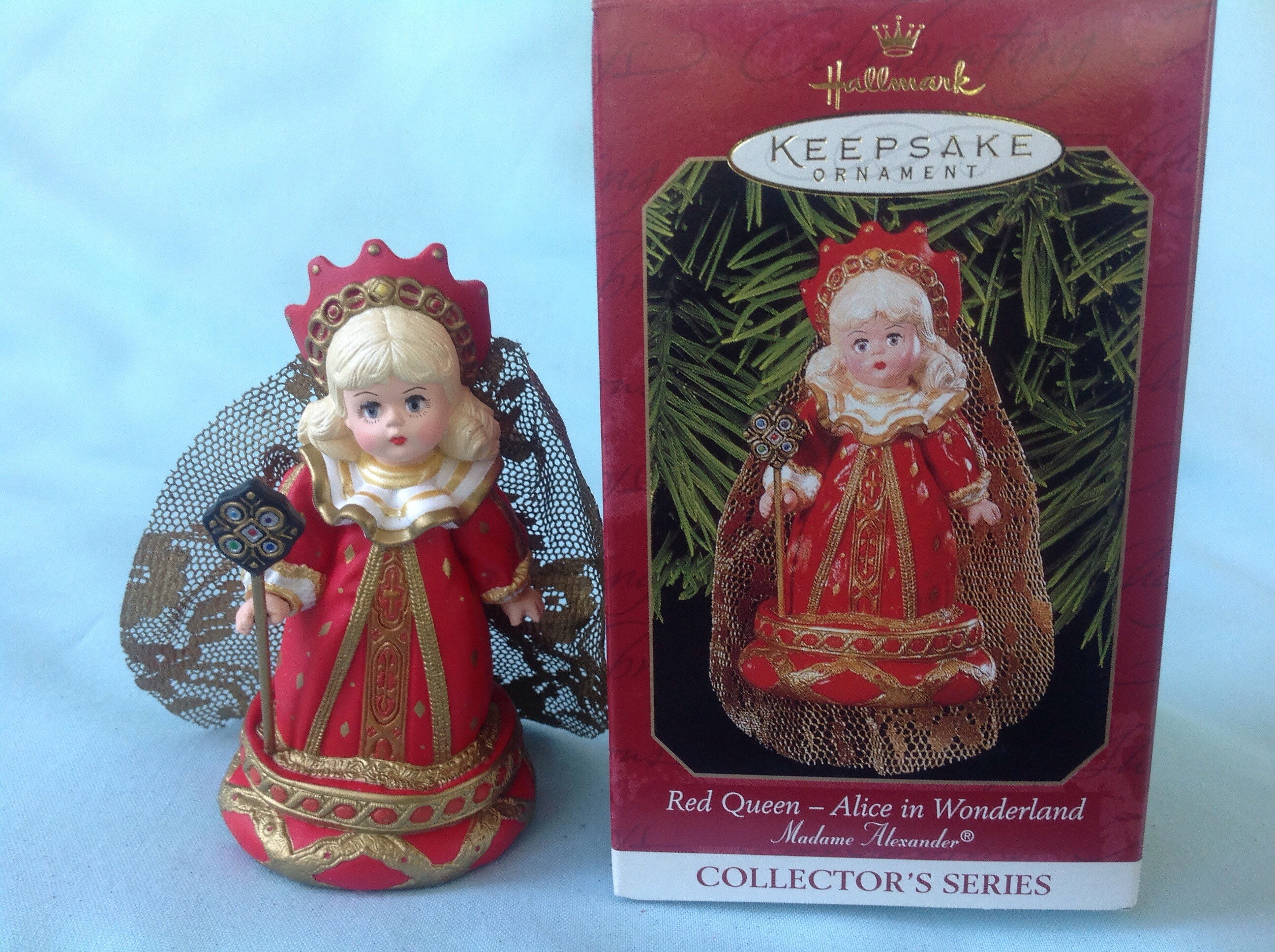 2022 Hallmark Madame Alexander Christmas Ornment Madame Alexander Alice In Wonderland Red Queen Hallmark | Etsy Ireland