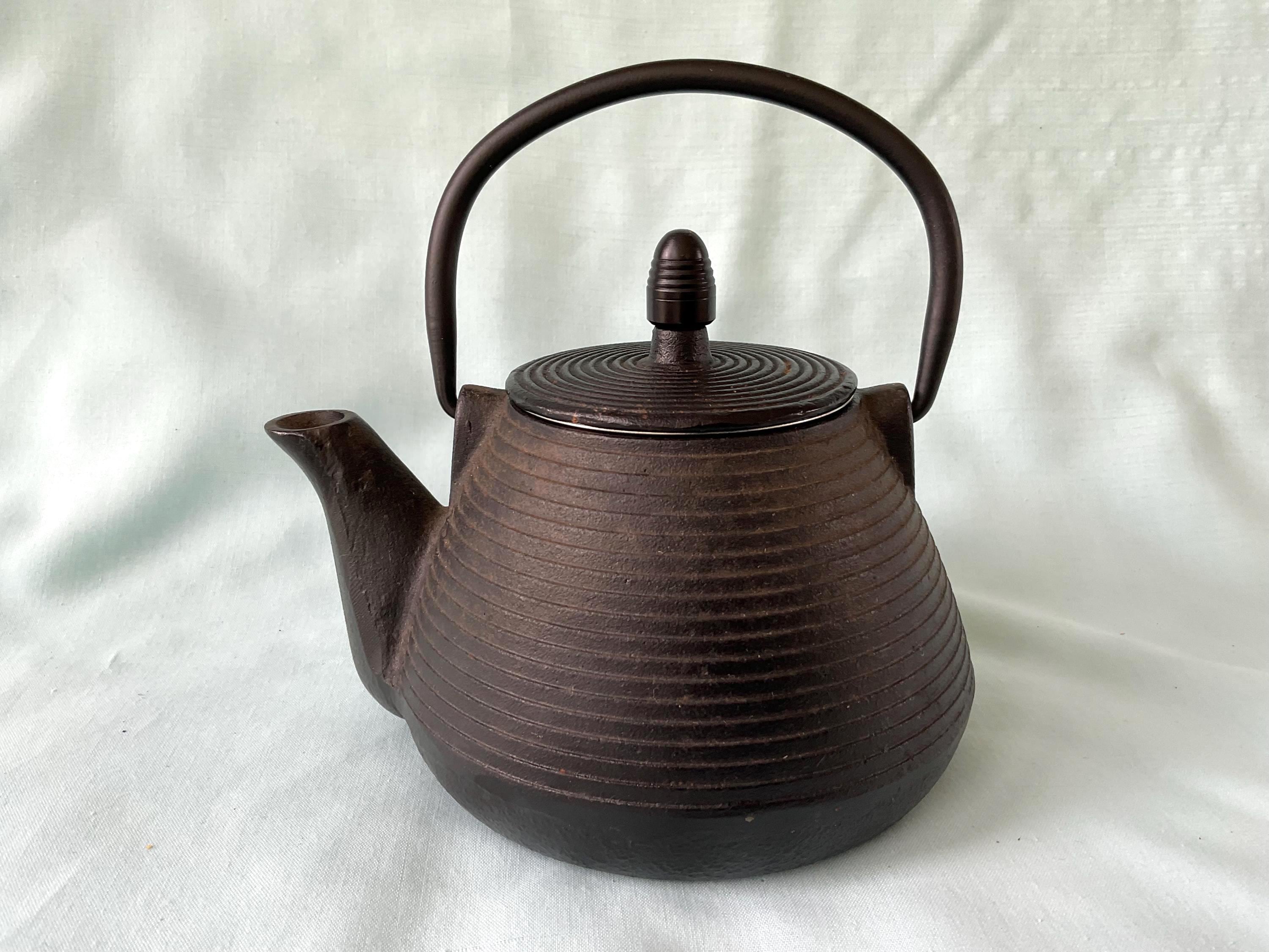 日本製 鋳鉄 ティーポット 茶こし付き 急須 600ml 日の丸 鋳鉄 （ おしゃれ 大容量 南部鉄器 日本製