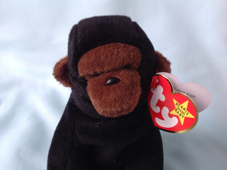Congo Beanie Baby Ty Gorilla Beanie Baby Retired Ty - Etsy