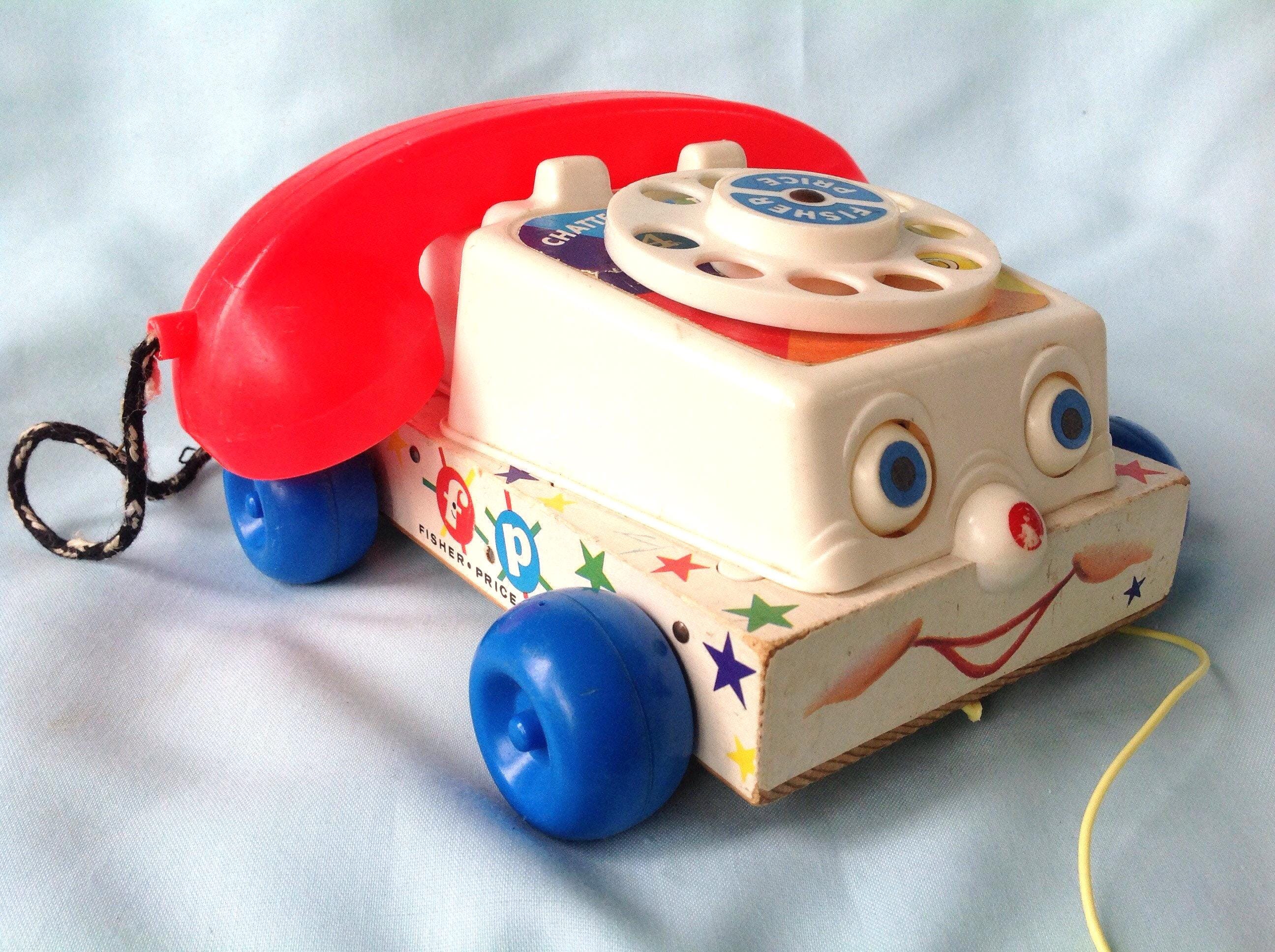 Fisher price toy chatter phone - Etsy 日本