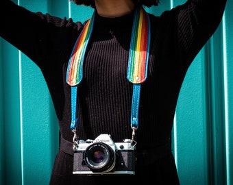 Joy Rainbow Camera Strap