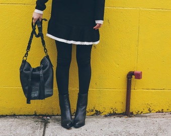 Mimi Bucket Bag - Black