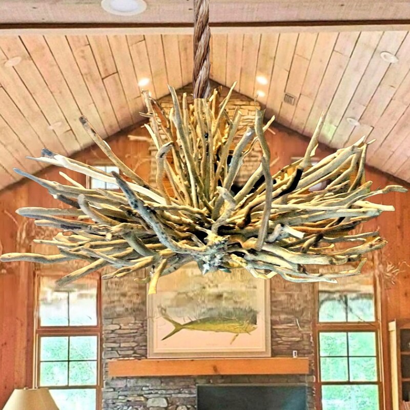 Coastal Chandelier - Etsy