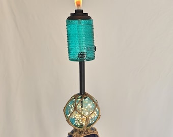 Garden Art Tiki Torch, Solar Japanese Fishing Float Lights, outdoor Decorative Party Lights, Fairy Lights for Wedding, Birthday Party
