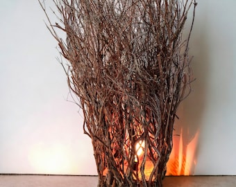 Driftwood Floor Lamp, Tree Branch Table Lamp, Wood Lighting, Wood lamp, modern Rustic Home Decor