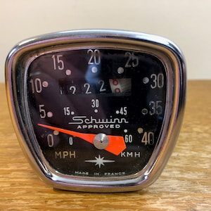 Vintage schwinn speedometer 2025