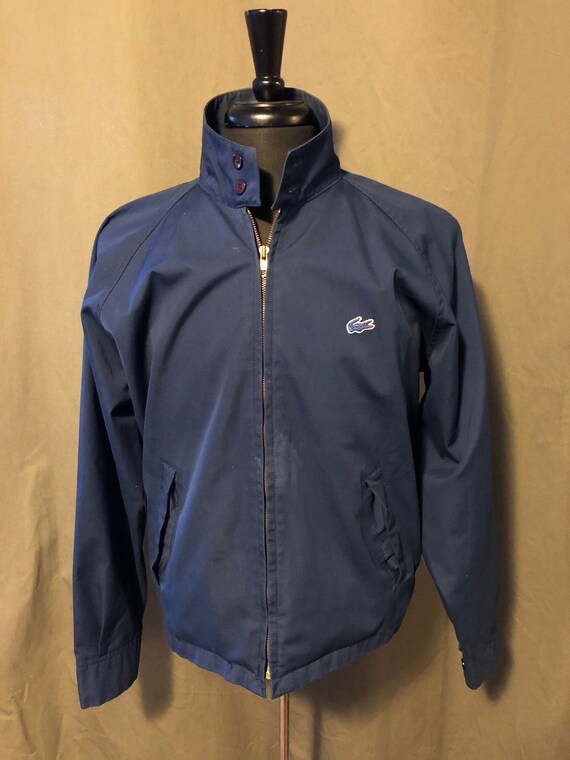 lacoste twill jacket