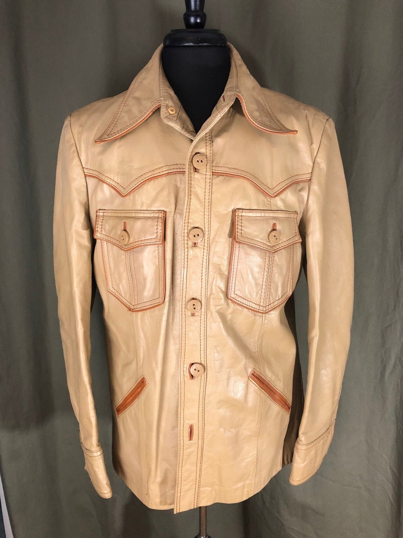 Vintage 1970s Pioneer Wear Albuquerque NM Leather Jacket | Etsy