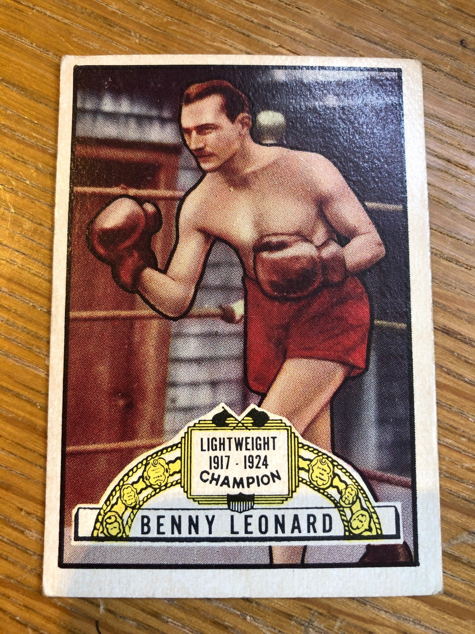 1951 Topps Ringside Boxing Near Set (90/96).  Boxing Cards, Lot #41133
