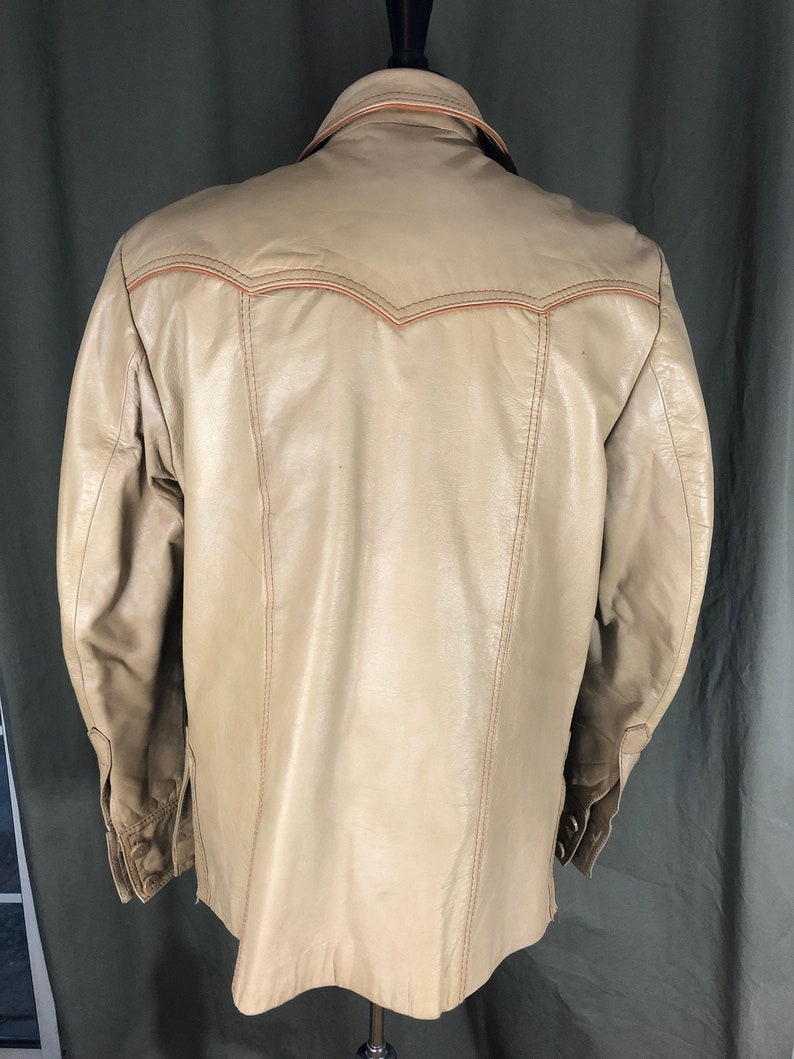 Vintage 1970s Pioneer Wear Albuquerque NM Leather Jacket | Etsy