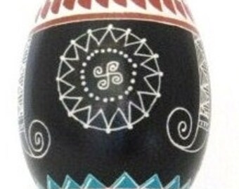 MADE TO ORDER Maiden's Braids, Goose Egg/Pysanky. Accepted into the New Mexico State Fair Fine Art Compition.