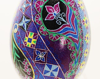 Made to Order Got The Blues Paisley, Goose Egg/Pysanky Eggs by Jane