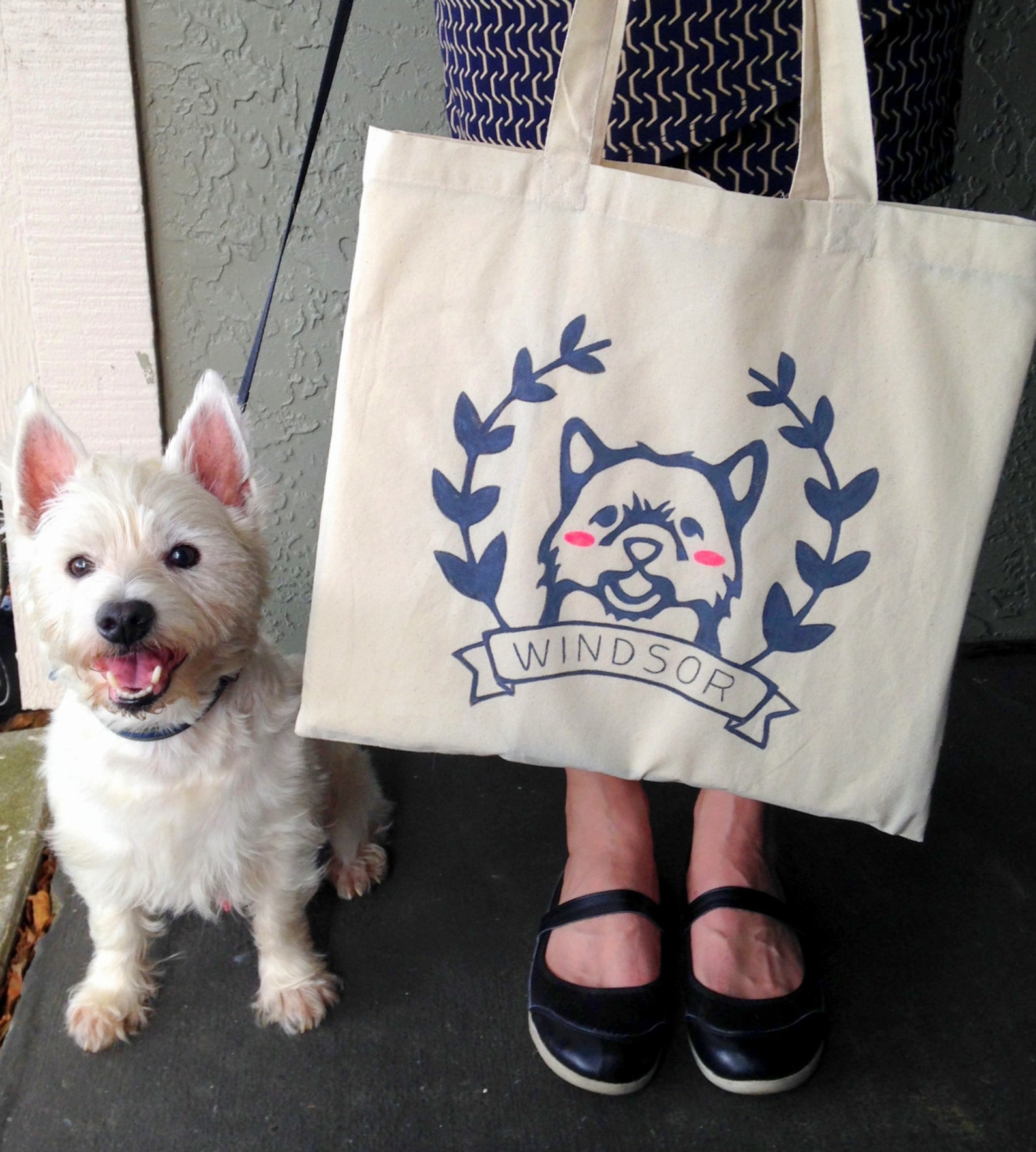 Custom Pet Tote Bag. Personalized Pet Tote Bag. Custom Pet Etsy