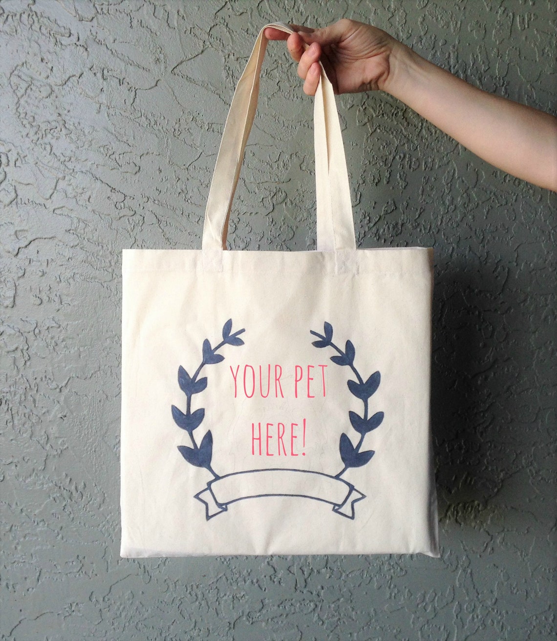 Custom Pet Tote Bag. Personalized Pet Tote Bag. Custom Pet Etsy