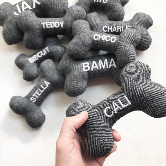 Dog Toy. Personalized Pet Toy With Embroidered Name. Durable Etsy