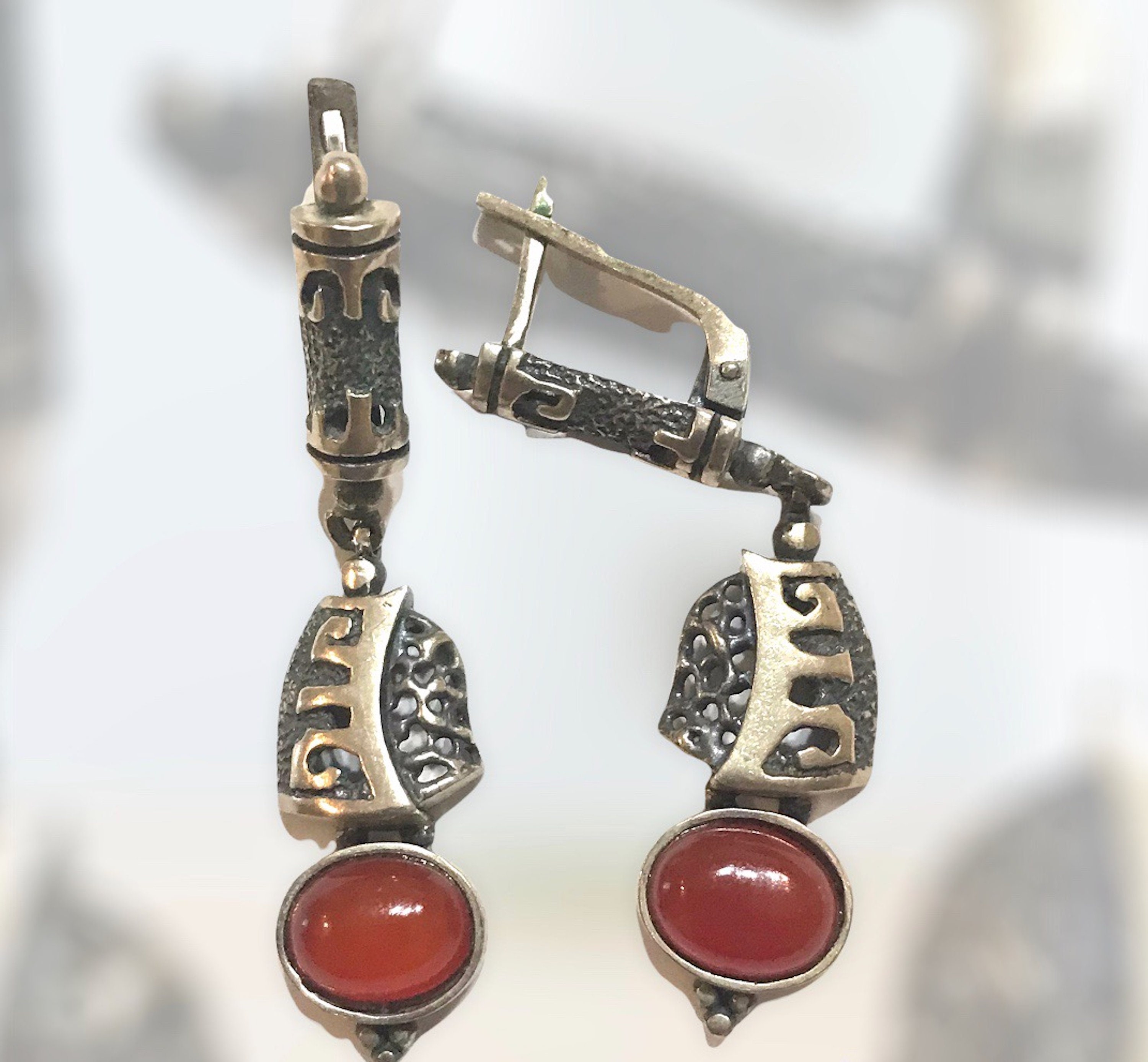 Silver Earrings - handmade