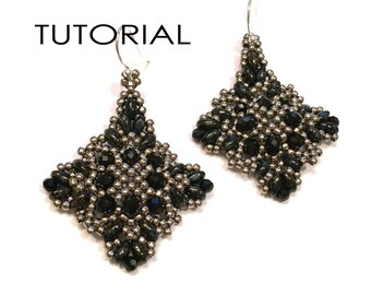 Beaded Earrings "Marquisa"