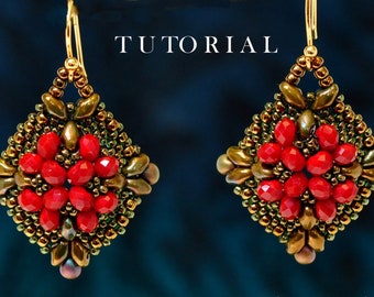 Earrings "Belleza" - Beading Tutorial