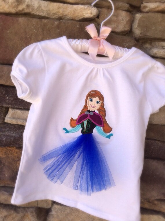 Items similar to Frozen Inspired Princess Anna Tshirt on Etsy