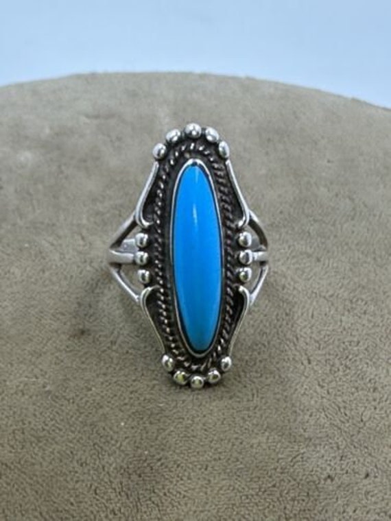 Vintage Ted OTT Native American Sterling Silver T… - image 1