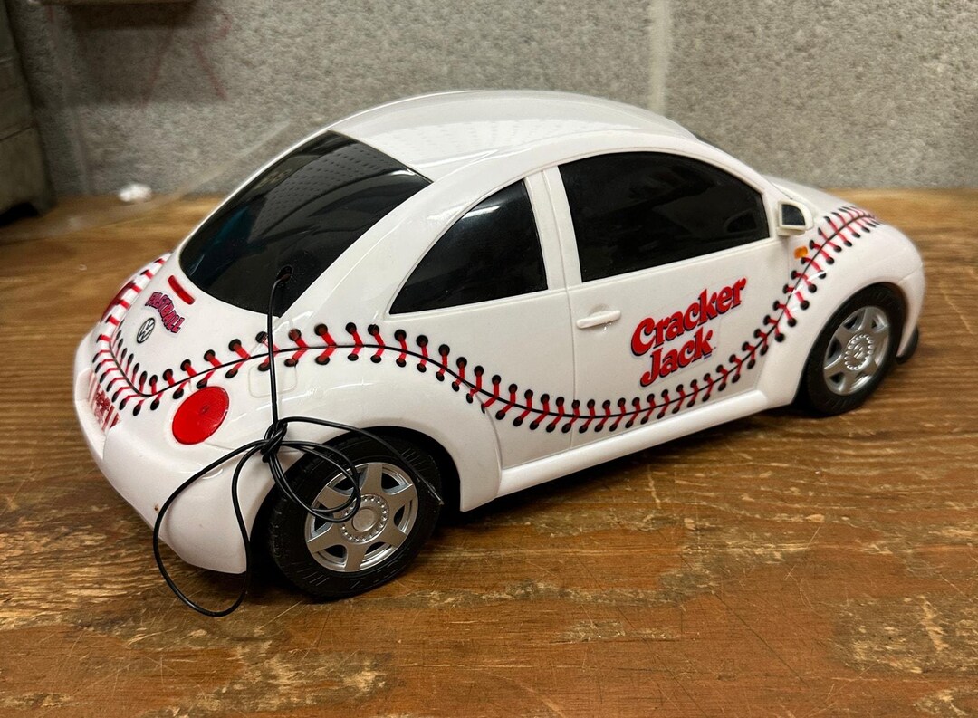 Cracker Jack Remote Control Car Baseball Stitch Design VW Bug No