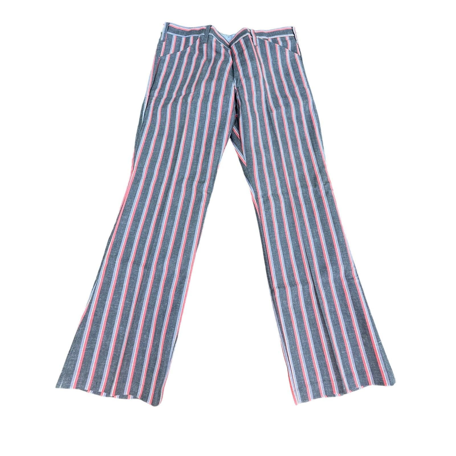 Vintage Striped Pants - Etsy