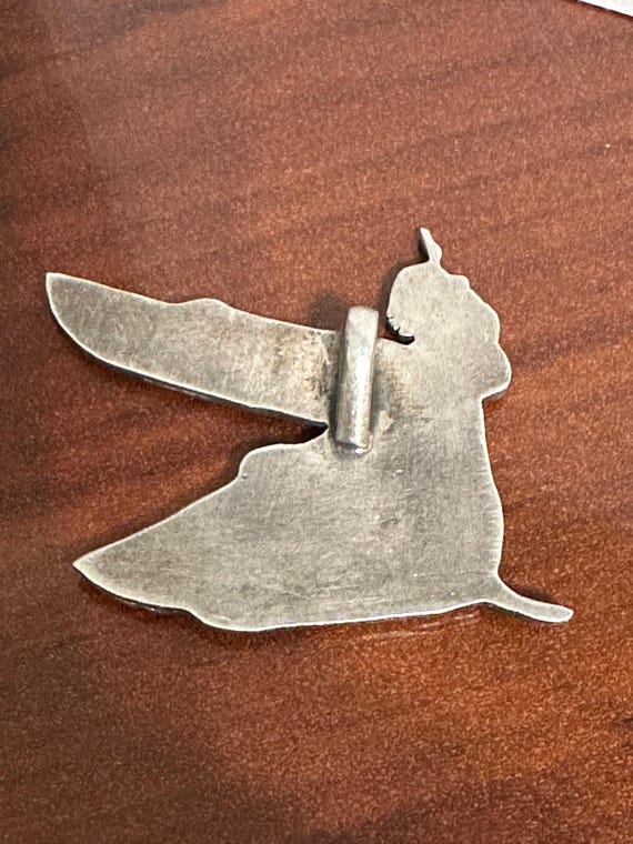Beautiful  Egyptian Jewelry Silver Winged Isis Pendant View 3