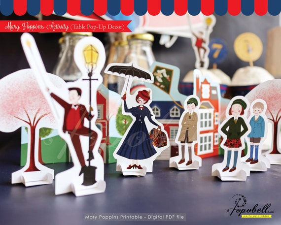 Mary Poppins Activity printable. Mary Poppins Birthday. Mary Poppins Party. Mary Poppins Activity. Pop Ups Storytelling. INSTANT DOWNLOAD Il_570xn