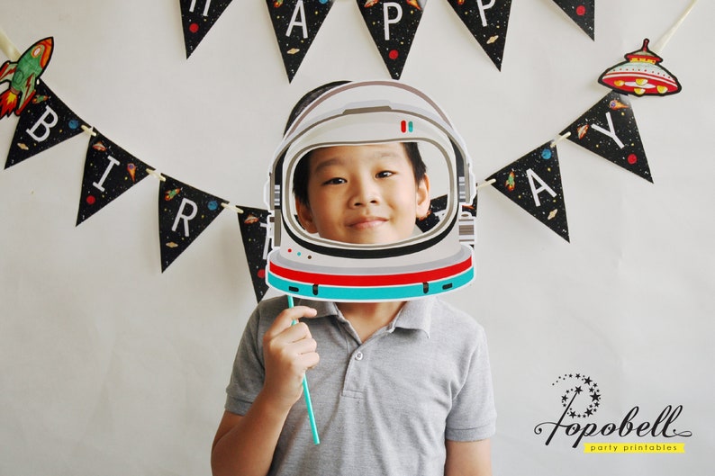 Outer Space Props digital printable. Outer Space Birthday. DIY | Etsy