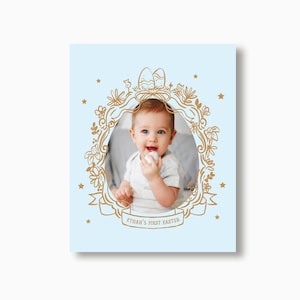 Saluti digitali di Pasqua / Feed post di Instagram / Prima cartolina fotografica di Pasqua / Saluti online personalizzati / Cornice per ghirlanda di foglie di Pasqua / IG