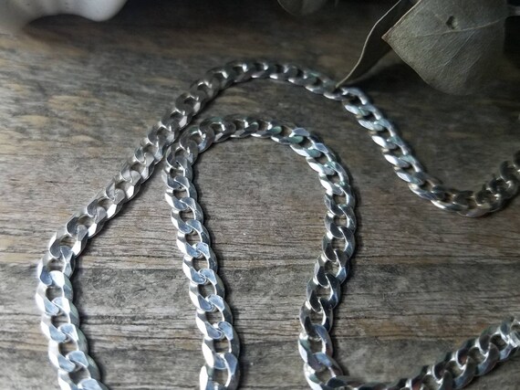 Sterling Silver Flat Curb Chain Anklets Sterling Silver Flat Curb Chain Anklets